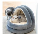 猫ベッド ドーム ハウス 猫 ベッド おしゃれ グレー 小型犬 犬ベッド 猫ベッド ふかふか ドーム型 ドームハウス ペット ベット ペットベッド ペットハウス...