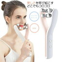 母の日 早割 美顔ローラー マイクロカレント 美顔器 小顔ローラー EMS 全身用 男女兼用 フェイスローラー 2モード 3段階レベル Vライン 表情筋 顔筋ト...