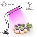 お買い物マラソン【P5倍】植物育成ライト 多肉植物育成 水耕栽培ランプ 家庭菜園 室内園芸 水草栽培 野菜工場 植物育成LEDライト タイマー機能 USB給電 ...