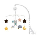 おもちゃん 音楽プレイヤー バッテリ不要 ベビー寝具 ベッドメリー ベビーベッドおもちゃ 赤ちゃんメリー ベッドオルゴール 吊り下げ式 寝かしつけ用品 出産祝い...
