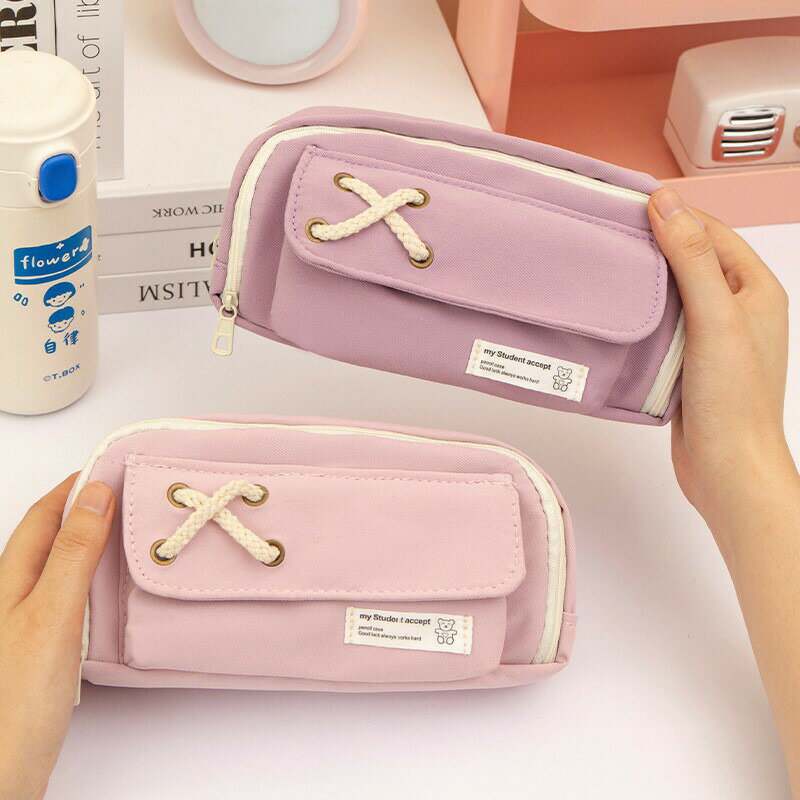 ツールペンケース 仕切り 手帳 入学準備 文房具 ポーチ ふでばこ 小学 かわいい 筆入れ ペンケース 小..