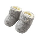 ベビーシューズ 冬用 靴 送料無料 もこもこ ブーティー ボア 12cm 真冬 赤ちゃん プレシューズ ルームシューズ 滑り止め スリッポン 新生児 幼児 うわばき 靴下シューズ キッズ 暖かい あったか 室内履き 男の子 女の子 かわいい 出産祝い 11cm ファーストシューズ