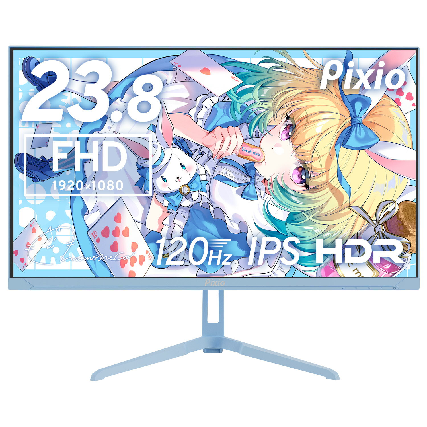 デュアルモニターアーム ライトブルー 楽天市場】モニターアーム デュアル（カラーブルー）の通販