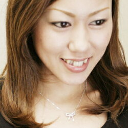 LittleRibbonczダイヤモンドシルバーネックレス【送料無料・代引手数料無料】