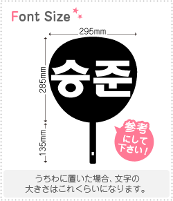 Stickers - ハングル切り文字セット　【スンジュン(SeungJun)】1文字のサイズ：L(140×140mm)素材：ホログラムシート・蛍光シート