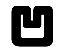 切り文字　【凹】サイズ：S(80×80mm)素材：カッティングシート(3)