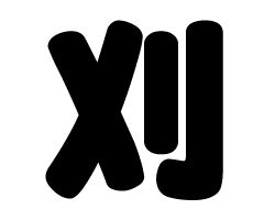 Stickers - 切り文字　【刈】サイズ：LL(200×200mm)素材：カッティングシート