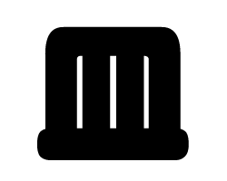 切り文字　【皿】サイズ：3L(うちわ最大サイズ)素材：カッティングシート