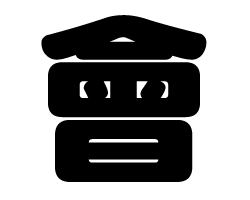 切り文字　【會】サイズ：SS(40×40mm)素材：カッティングシート