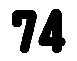 切り文字 【74】サイズ：SS(40×40mm)素材：ホログラムシート・蛍光シート
