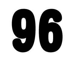 切り文字　【96】サイズ：M(120×120mm)素材：ホログラムシート・蛍光シート