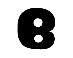 切り文字　【チェリーB1】サイズ：3L(うちわ最大サイズ)素材：カッティングシート(3)