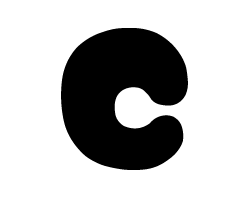 切り文字　【チェリーC1】サイズ：L(140×140mm)素材：カッティングシート(3)