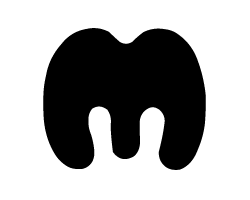 切り文字　【チェリーM1】サイズ：SS(40×40mm)素材：カッティングシート