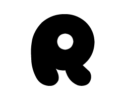 切り文字　【チェリーR1】サイズ：L(140×140mm)素材：カッティングシート