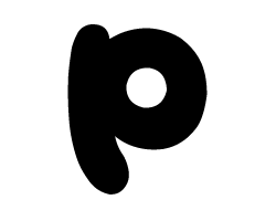 切り文字　【チェリーp1】サイズ：SS(40×40mm)素材：カッティングシート