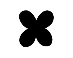 切り文字　【チェリーx1】サイズ：3L(うちわ最大サイズ)素材：ホログラムシート・蛍光シート(3)