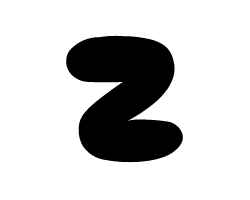 切り文字　【チェリーz1】サイズ：LL(200×200mm)素材：カッティングシート