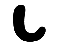 切り文字　【チェリーし1】サイズ：LL(200×200mm)素材：ホログラムシート・蛍光シート(3)