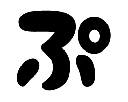 切り文字　【チェリーぷ1】サイズ：LL(200×200mm)素材：ホログラムシート・蛍光シート