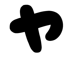 切り文字　【チェリーヤ1】サイズ：3L(うちわ最大サイズ)素材：ホログラムシート・蛍光シート(3)