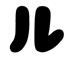 切り文字　【チェリール1】サイズ：SS(40×40mm)素材：カッティングシート