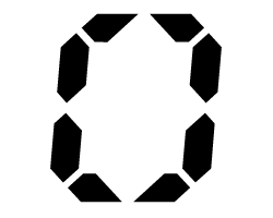 切り文字　【デジタル（）1】サイズ：SS(40×40mm)素材：カッティングシート