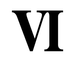 切り文字　【VI(6)】サイズ：3L(うちわ最大サイズ)素材：ホログラムシート・蛍光シート