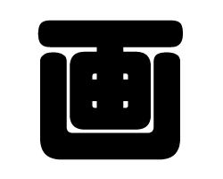 切り文字　【画】サイズ：SS(40×40mm)素材：カッティングシート