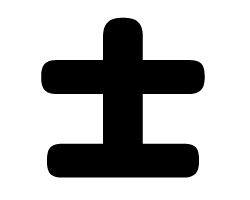 切り文字　【士】サイズ：SS(40×40mm)素材：カッティングシート