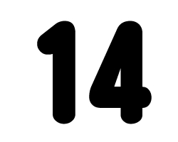 切り文字　【14】サイズ：LL(200×200mm)素材：ホログラムシート・蛍光シート