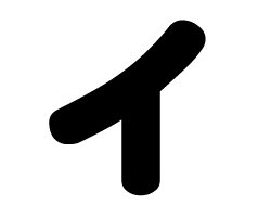 切り文字 【イ】サイズ：SS(40×40mm)素材：ホログラムシート・蛍光シート