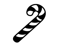 切り文字 【ステッキ1】サイズ:M(120×120mm)素材:ホログラムシート・蛍光シート 切り文字 【ステッキ1】サイズ:M(120×120mm)素材:ホログラムシート・蛍光シート
