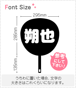 切り文字セット　【朔也】1文字のサイズ：M(120×120mm)素材：カッティングシート