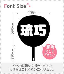 切り文字セット 【琉巧】1文字のサイズ：M(120×120mm)素材：カッティングシート