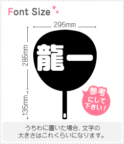 切り文字セット　【龍一】1文字のサイズ：L(140×140mm)素材：ホログラムシート・蛍光シート