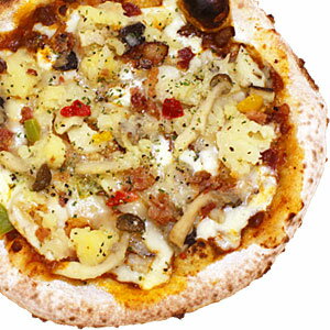 冷凍ピザ『3種のきのことベーコンポテトのデミグラミートソースピッツァ』 お試しピザセットと同梱で送..
