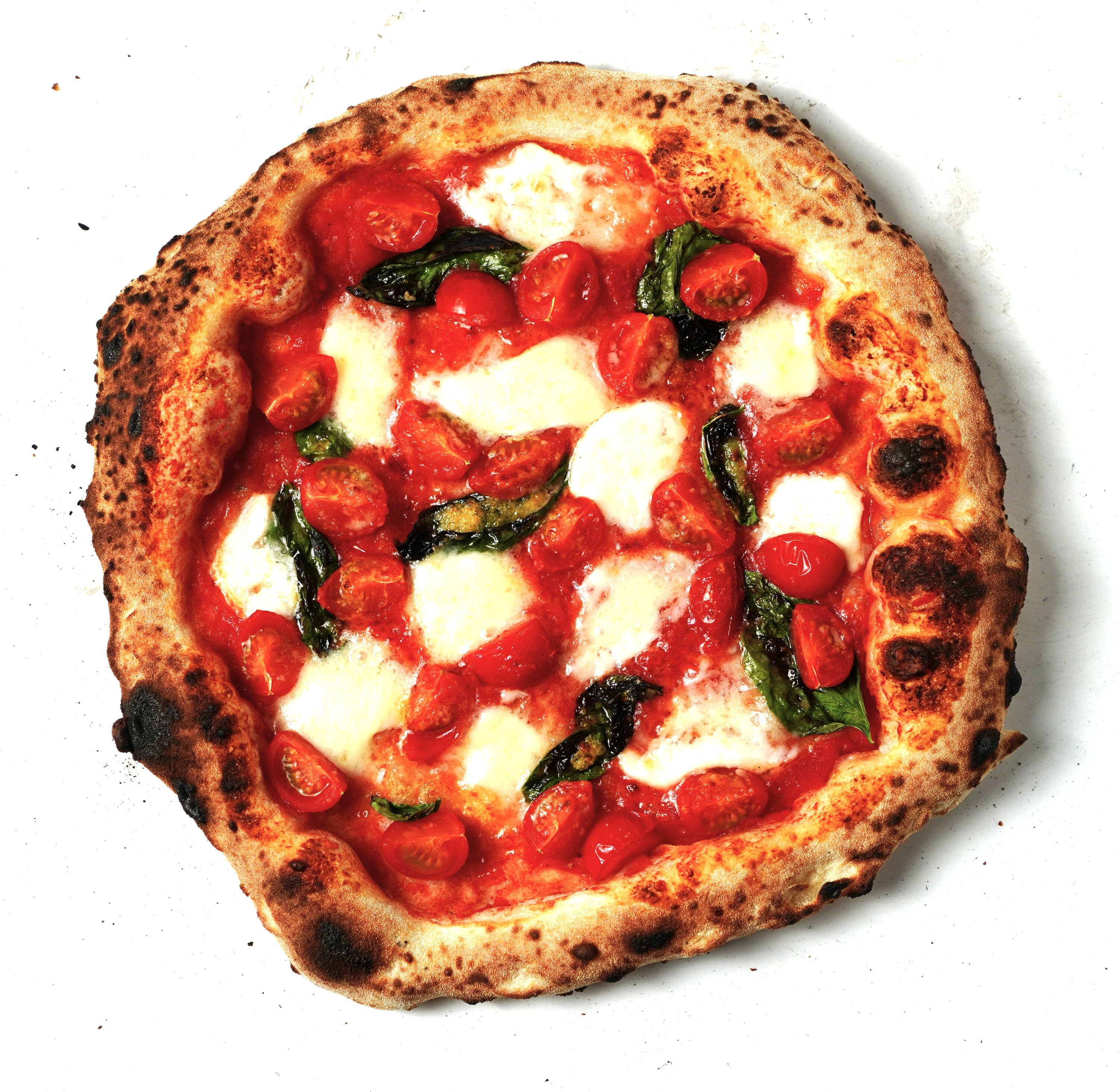 本格 石窯 マルゲリータDOC ブッファラ 水牛モッツァレラチーズ マルゲリータ バジル 送料無料 直径約20センチ イタリア産小麦粉 485℃の薪窯で焼く本格ナポリピッツァ 2