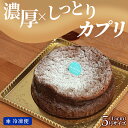 ★【冷凍配送】カプリ 5号サイズ チョコクリームケーキ チョコレート ケーキ 福崎 イタリアンレストラン フィオーレ