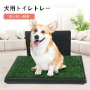 【★24h限定!全商品P5+480円OFF】ペットトイレ お掃除簡単ステップトレー ペットマット ペット用おしっこマット 人工芝 トイレマット人工芝ロール滑り止...
