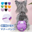 【★週末限定:P2+1000円OFFクーポン】マナーパンツ 犬 オムツカバー メス おむつカバー マナーウェア 犬用 洗える マナーベルト オス ずれない 介護服 チワワ ダックス 大型犬 生理パンツ