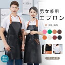 エプロン メンズ レディース防水防汚 シンプル 首掛け おしゃれ かっこいい 軽い シンプル 美容師 キャンプ アウトドア ワークエプロン 耐久性 業務用制服 カフェ DIY ガーデニング 料理教室 飲食店 保育士