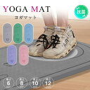 ヨガマット 抗菌 ケース バンド 付き 厚手 ピラティスマット 筋トレ エクササイズ ヨガ ストレッチ トレーニング ダイエット ストレッチマット エクササイズ...
