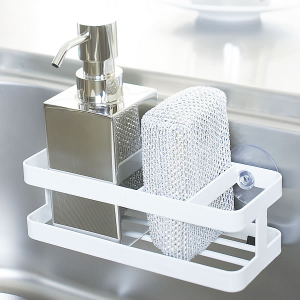 【11月25日はP最大10倍祭】【tower】SPONGE & BOTTLE HOLDER スポンジ＆ボトルホルダー キッチン用品 ..