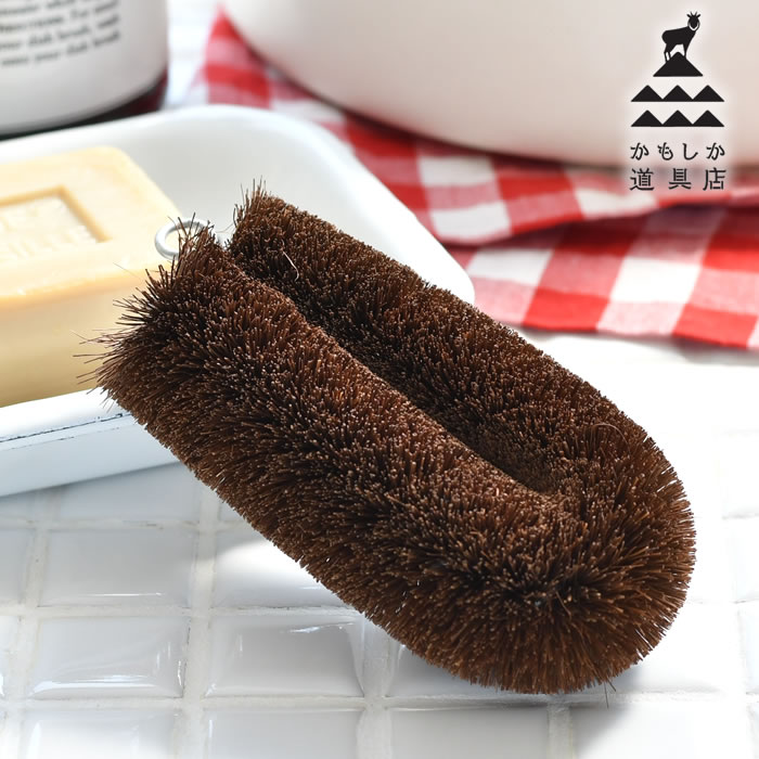 たわし 鉄フライパン フライパン用 タワシ 束子 かもしか道具店 ごはん鍋 専用 傷付けにくい フライパ..