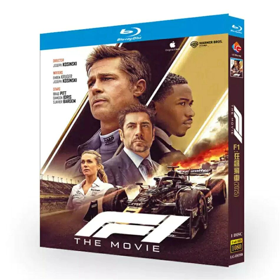 F1／エフワン 高画質 映画 本編+メイキング+OST収録 Blu-ray 海外映画 日本語字幕