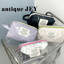 【 antique JEY 】 アンティークシャイニーポーチ 韓国ブランド アンティークジェイ 光沢ポーチ メイクポーチ 化粧ポーチ 小物入れ トラベルポーチ ...