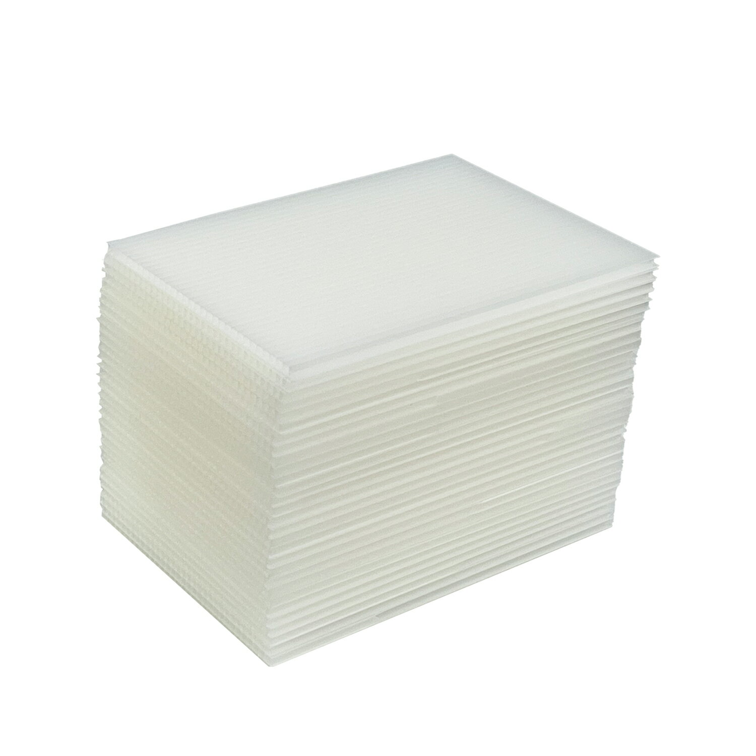 プラダンシート A5サイズ 幅148mm ×長210mm 厚5mm 半透明 30枚入プラダン ダンプラ プラ段 DIY 窓 台風..