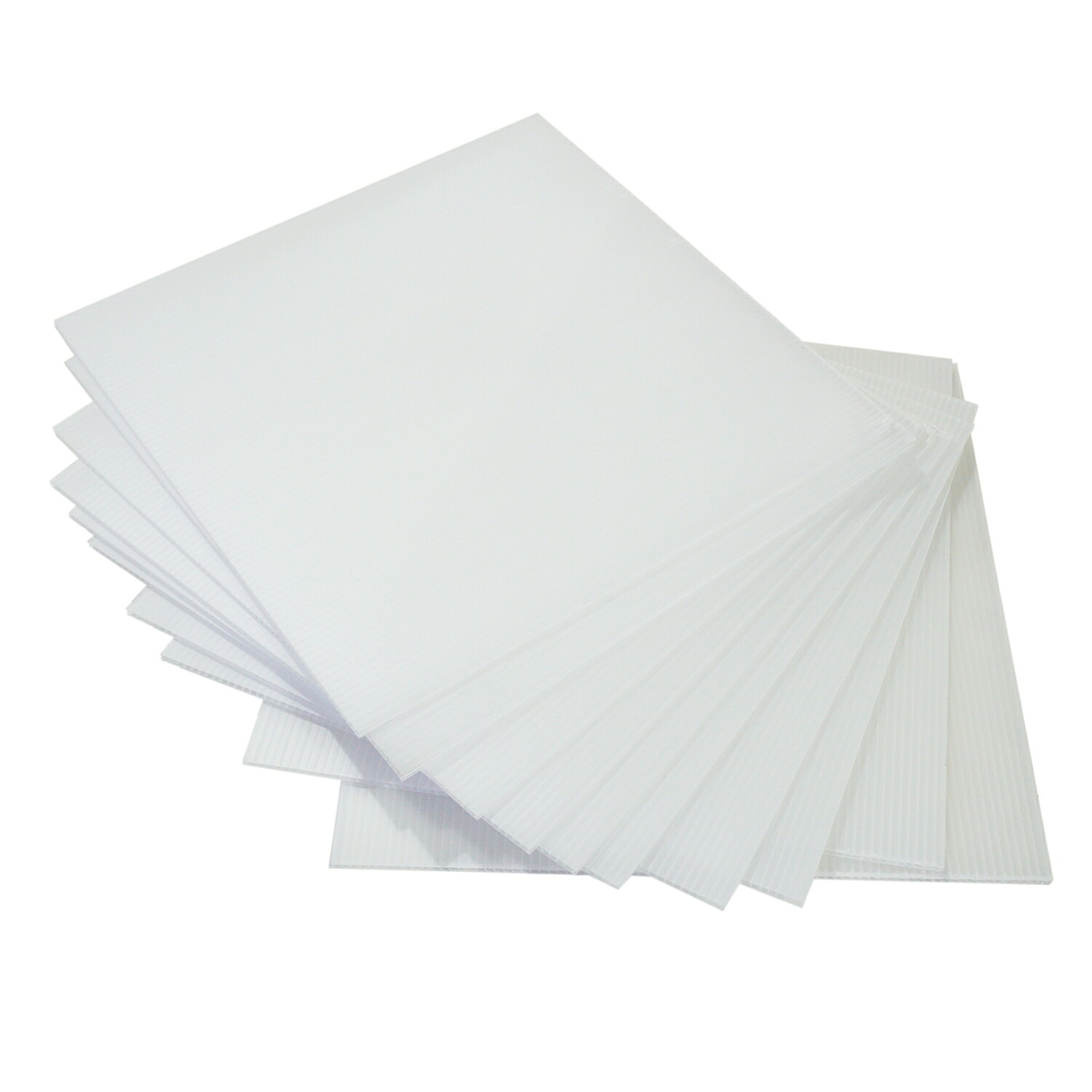 Rakuten - 【アウトレット】プラダン 厚5mm 370×370mm 10枚入 半透明｜レフ板 撮影 背景ボード 精密機器 緩衝材 仕切り カメラ PC 保護 窓 断熱 結露対策 DIY 養生 プラダンシート ダンプラ プラスチックダンボール【北海道・沖縄・離島配送不可】