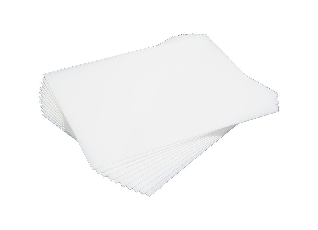 Rakuten - 加工しやすい プラダン 450×600mm 厚3mm 10枚入｜カッターで切れる 窓 断熱 結露対策 小窓 浴室 トイレ キッチン DIY 養生 壁 保護 プラダンシート ダンプラ プラスチックダンボール 梱包【北海道・沖縄・離島配送不可】